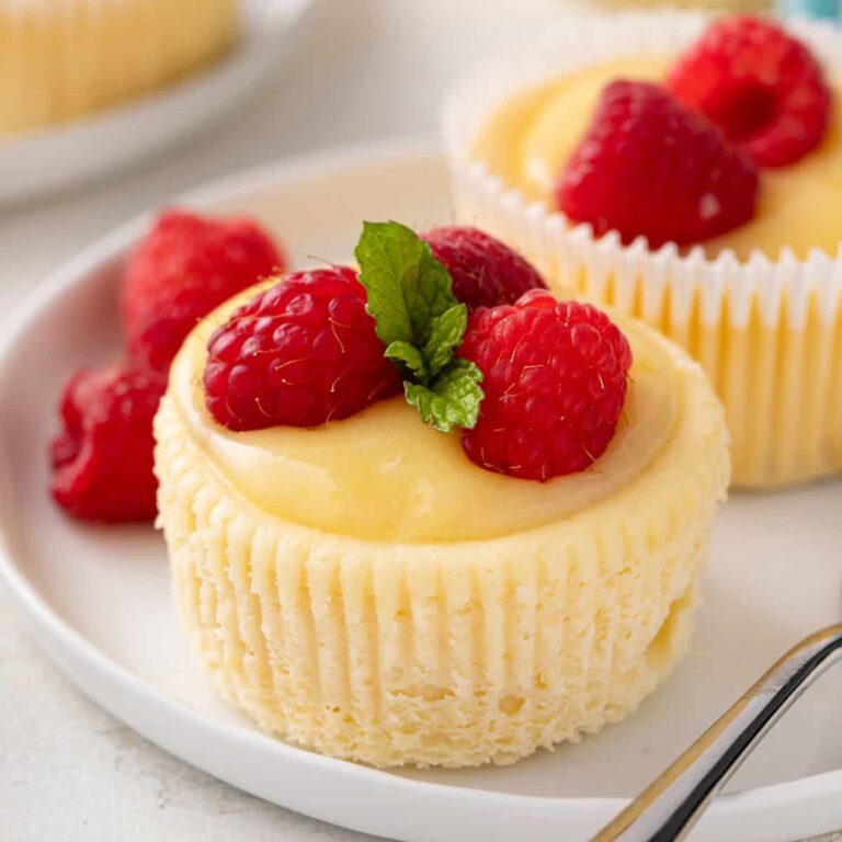 Mini Lemon Cheesecakes | A Delightful Treat for Any Occasion