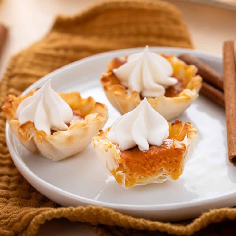 Mini Pumpkin Pies | A Delightful Twist on a Classic Desserts