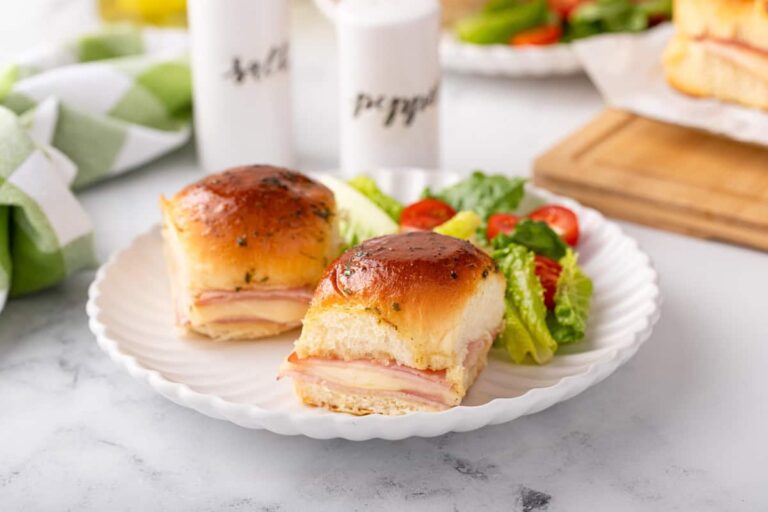 Deliciously Simple Hot Ham and Cheese Sliders