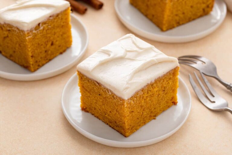 Pumpkin Cake with Cream Cheese Frosting