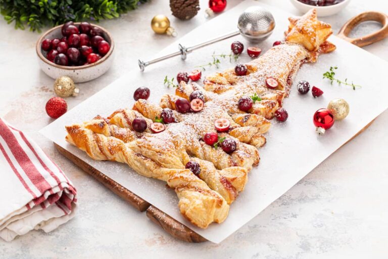 Puff Pastry Christmas Tree: Sweet or Savory Variations