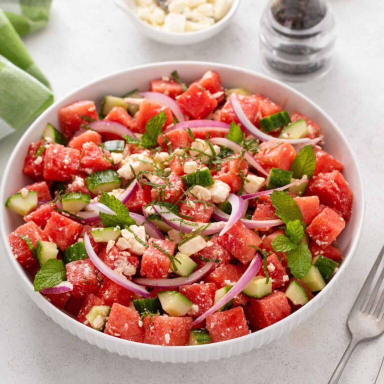 Watermelon Feta Salad – A Refreshing Summer Delight