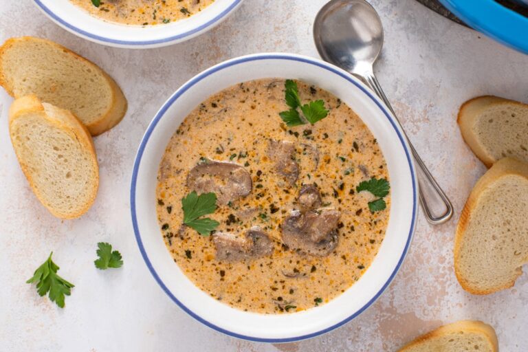 Creamy Mushroom Soup – A Culinary Delight