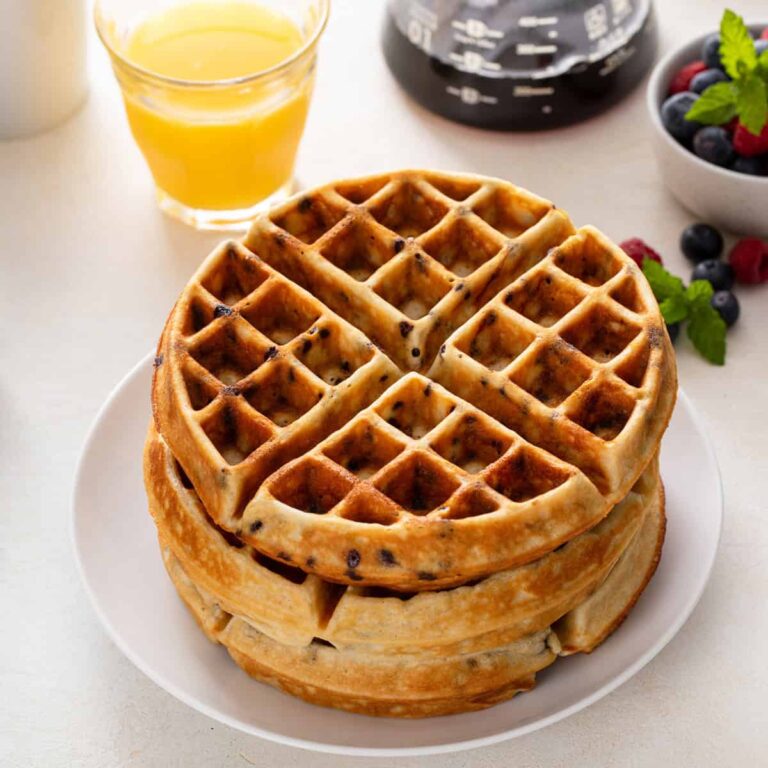 Chocolate Chip Waffles – A Delicious Indulgence